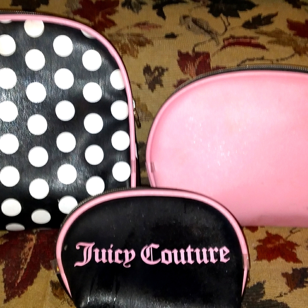 Juicy Couture makeup bags